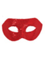 Red Sequin Eyemask