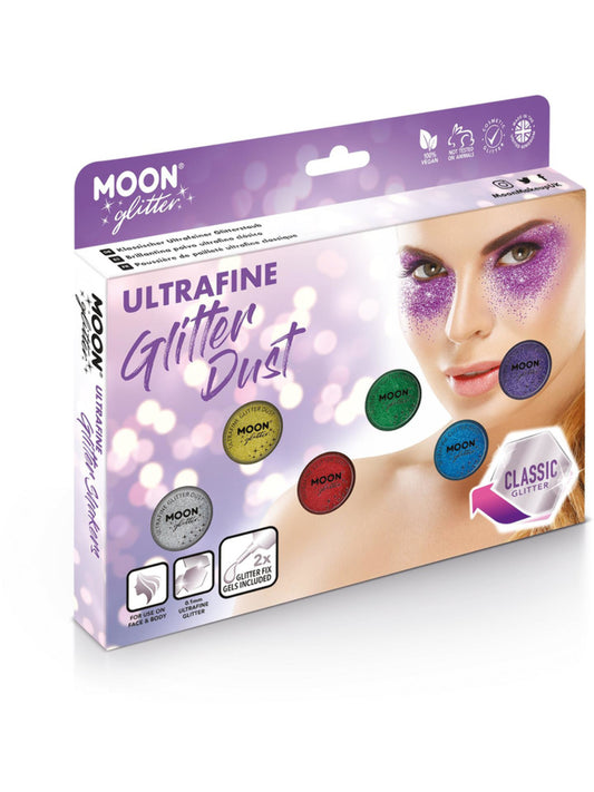 Moon Glitter Classic Ultrafine Glitter Dust Boxset