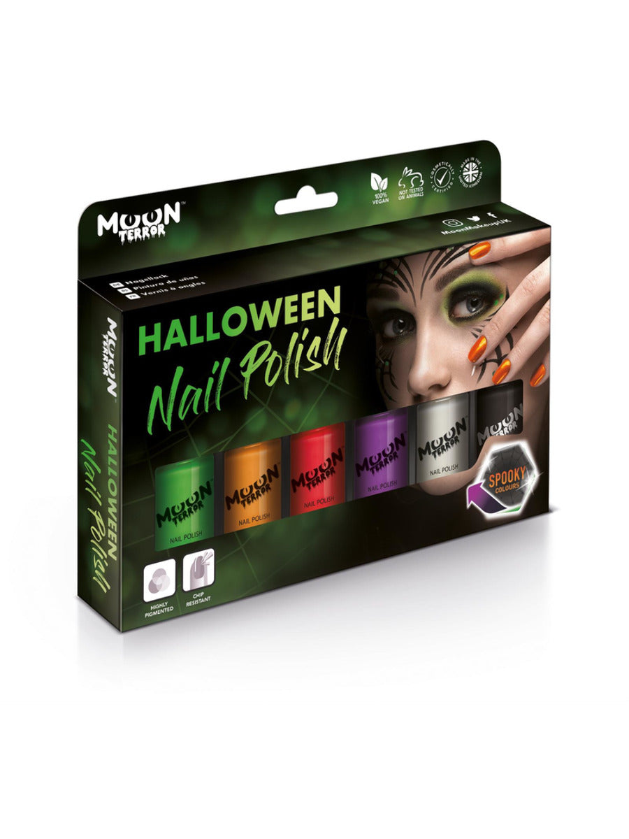 Moon Terror Halloween Nail Polish, Assorted, Boxset 14ml