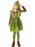 Peter Pan Girls, Dress & Hat