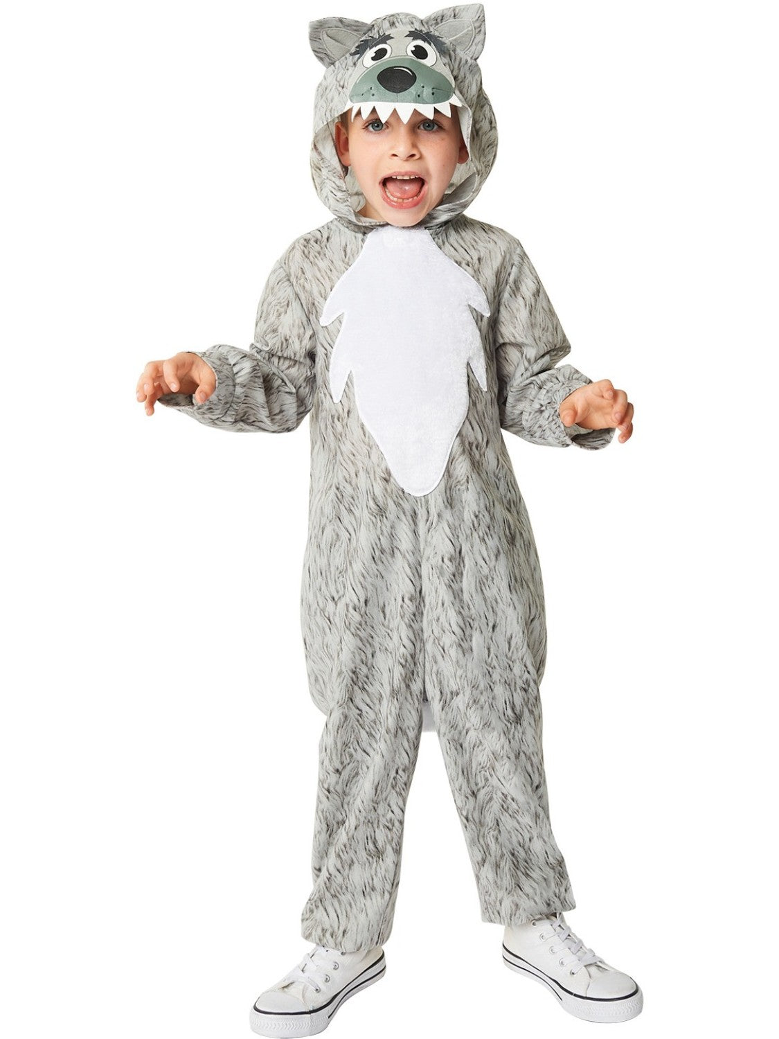 Wolf Onesie, Jumpsuit & Hood