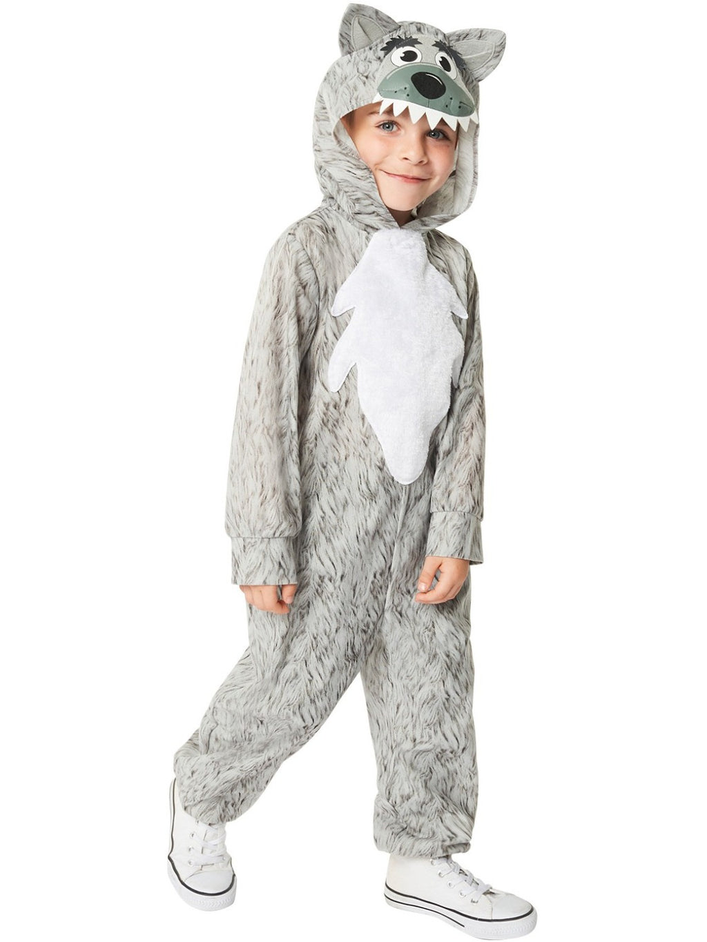 Wolf Onesie, Jumpsuit & Hood