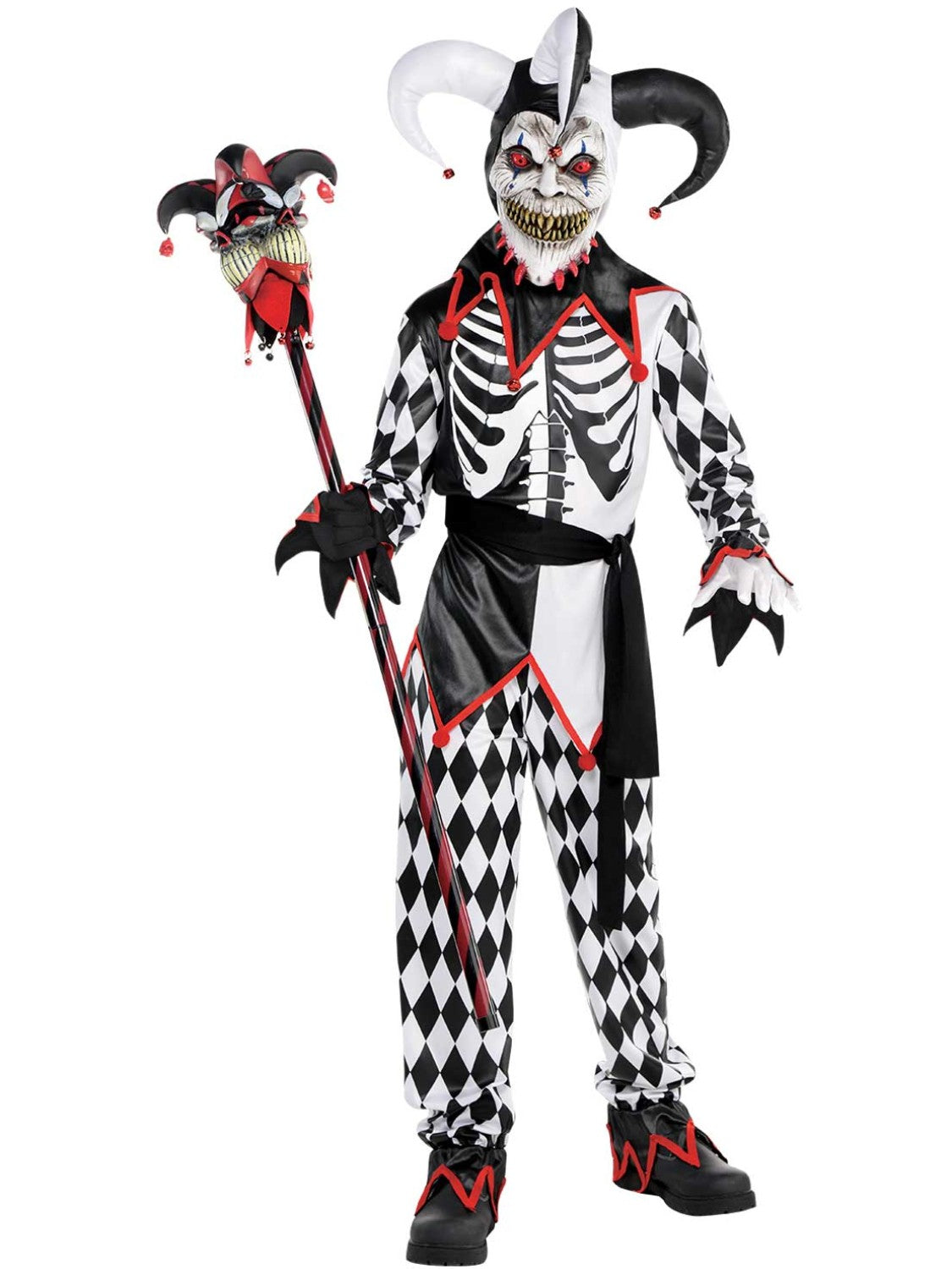 Sinister Jester Kids Costume