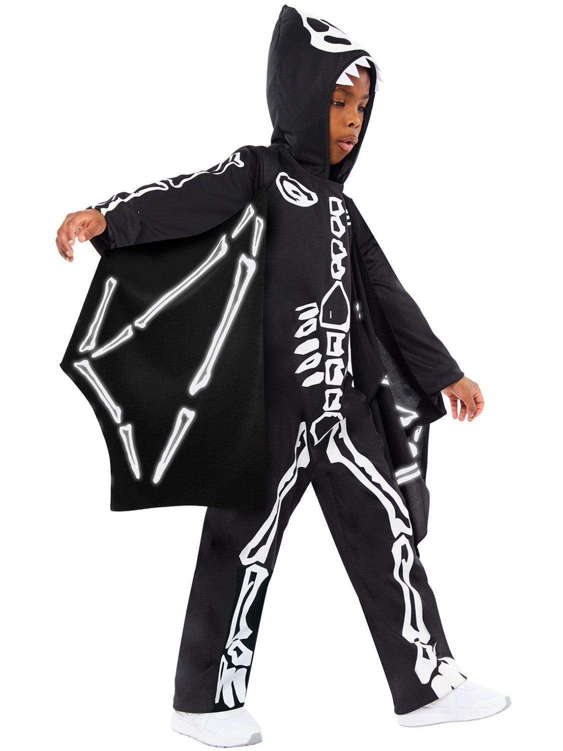Skeleton Pterodactyl Glow-in-the-Dark Costume