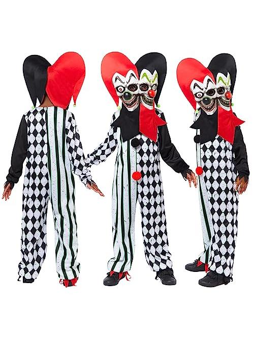 Two Jester Rbbits Two Faced Jester Clown Costume – Smiffys