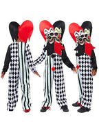 Two Faced Jester Clown Costume