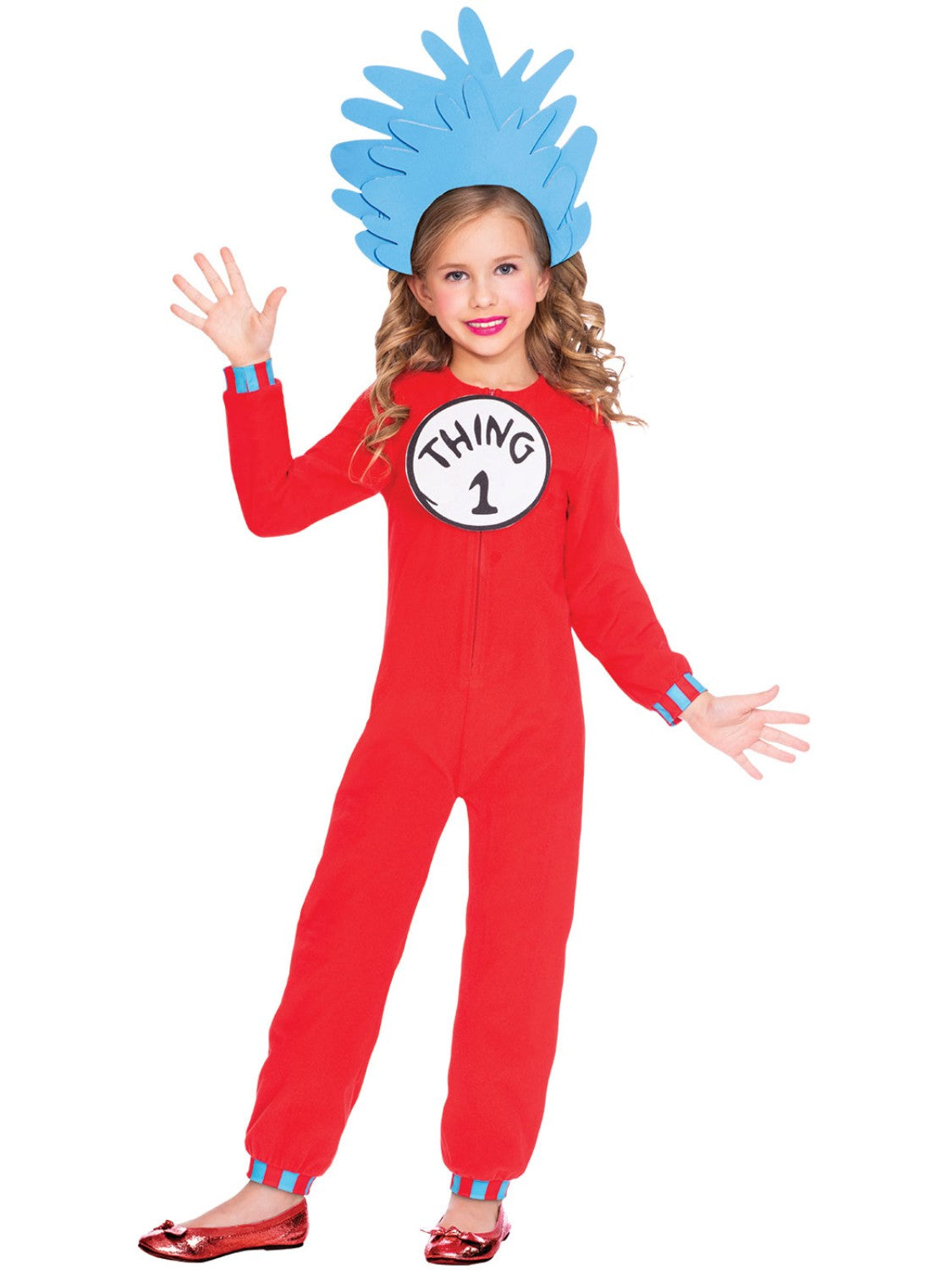 Cat In The Hat Thing One & Two Kids Jumpsuit