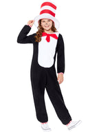 Dr Seuss The Cat in the Hat Jumpsuit Costume, Kids