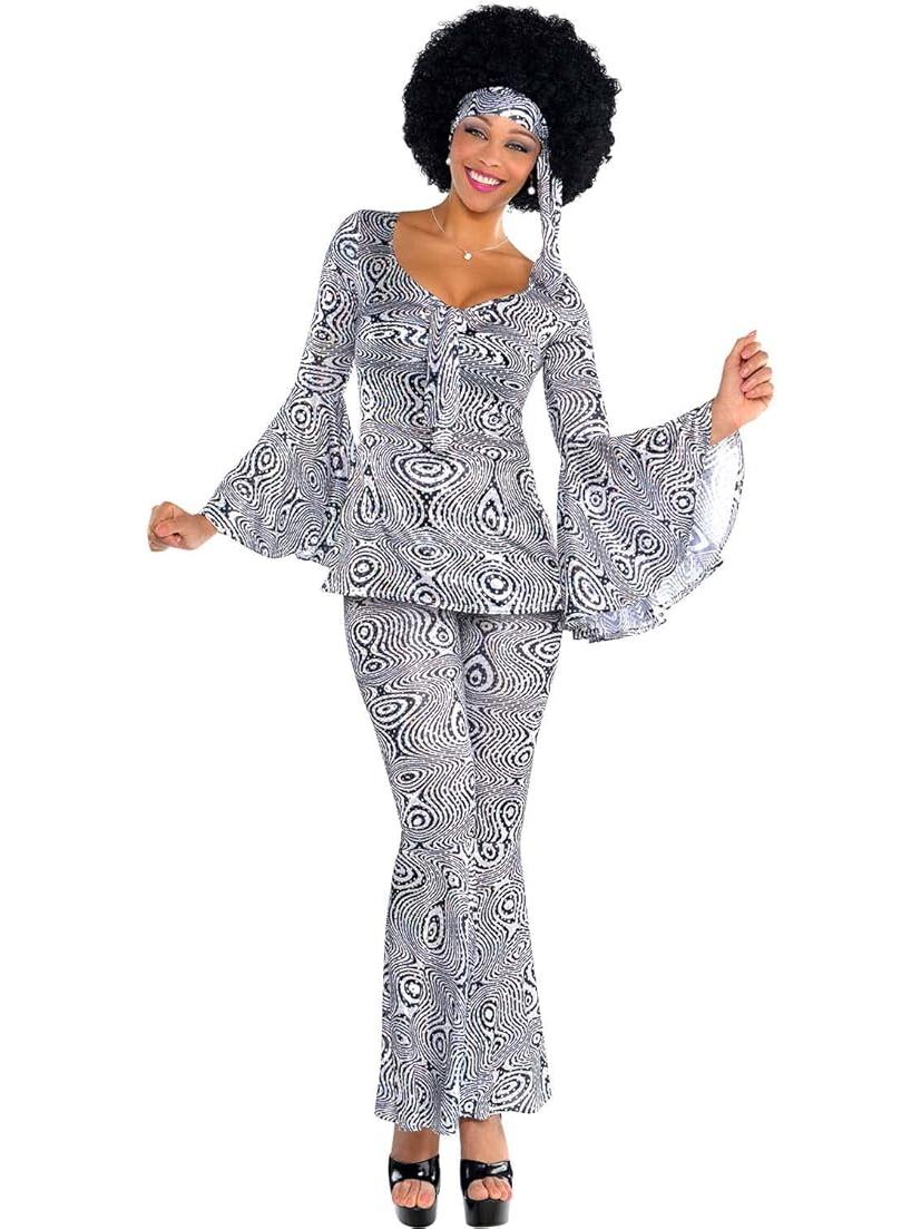Dancing Queen 1970s Disco Fever Costume