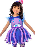 Octopus Kids Girls Costume
