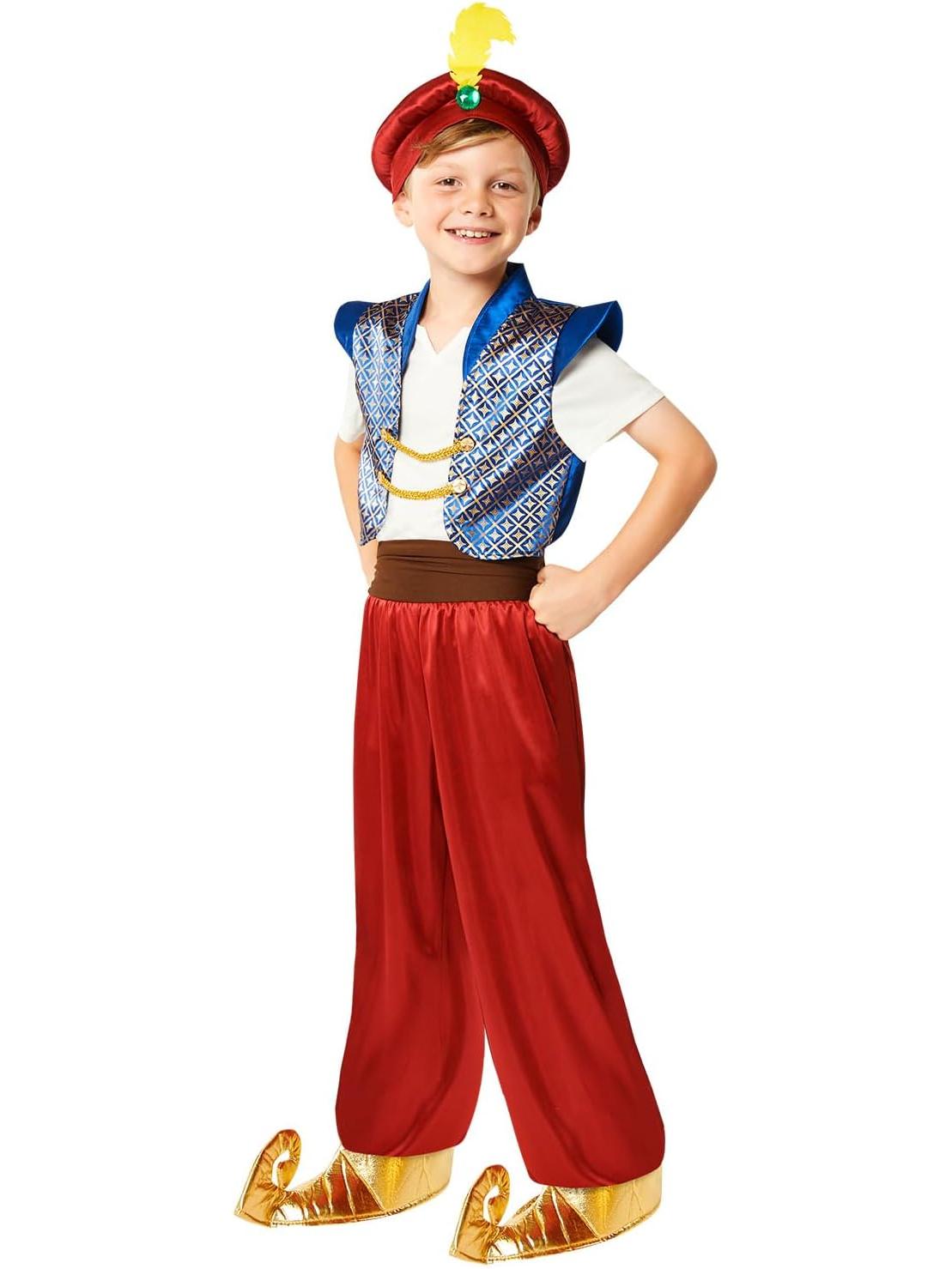 Aladdin Kids Costume with Headpiece