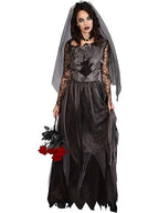 Corpse Bride Costume, Black