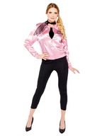 Grease Pink Ladies Adults Jacket with Accessories