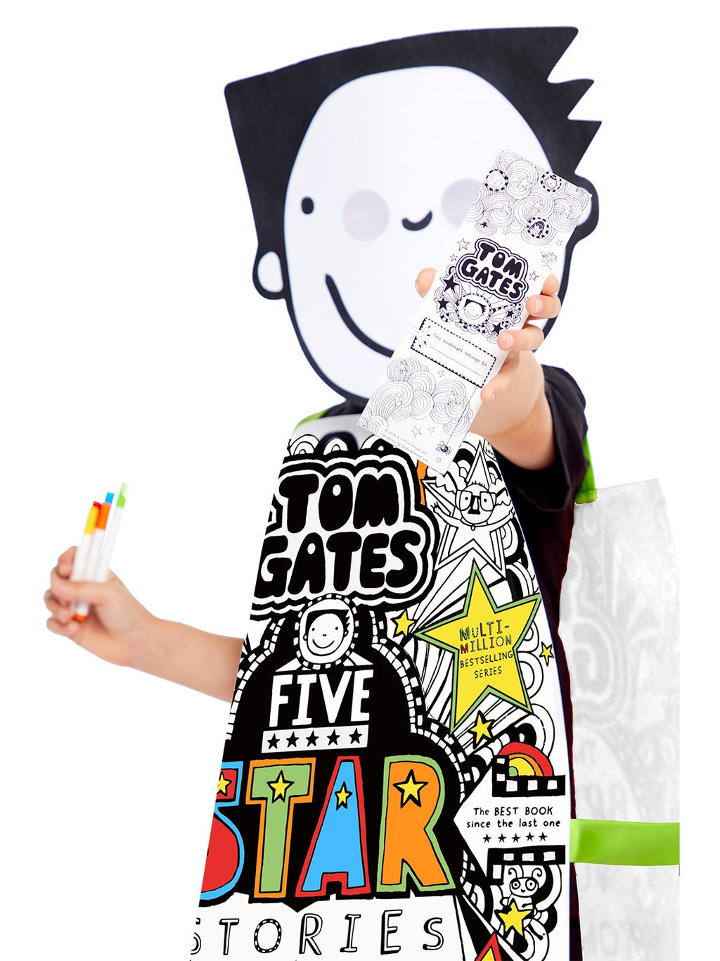 Tom Gates Colour In Printed Tabard
