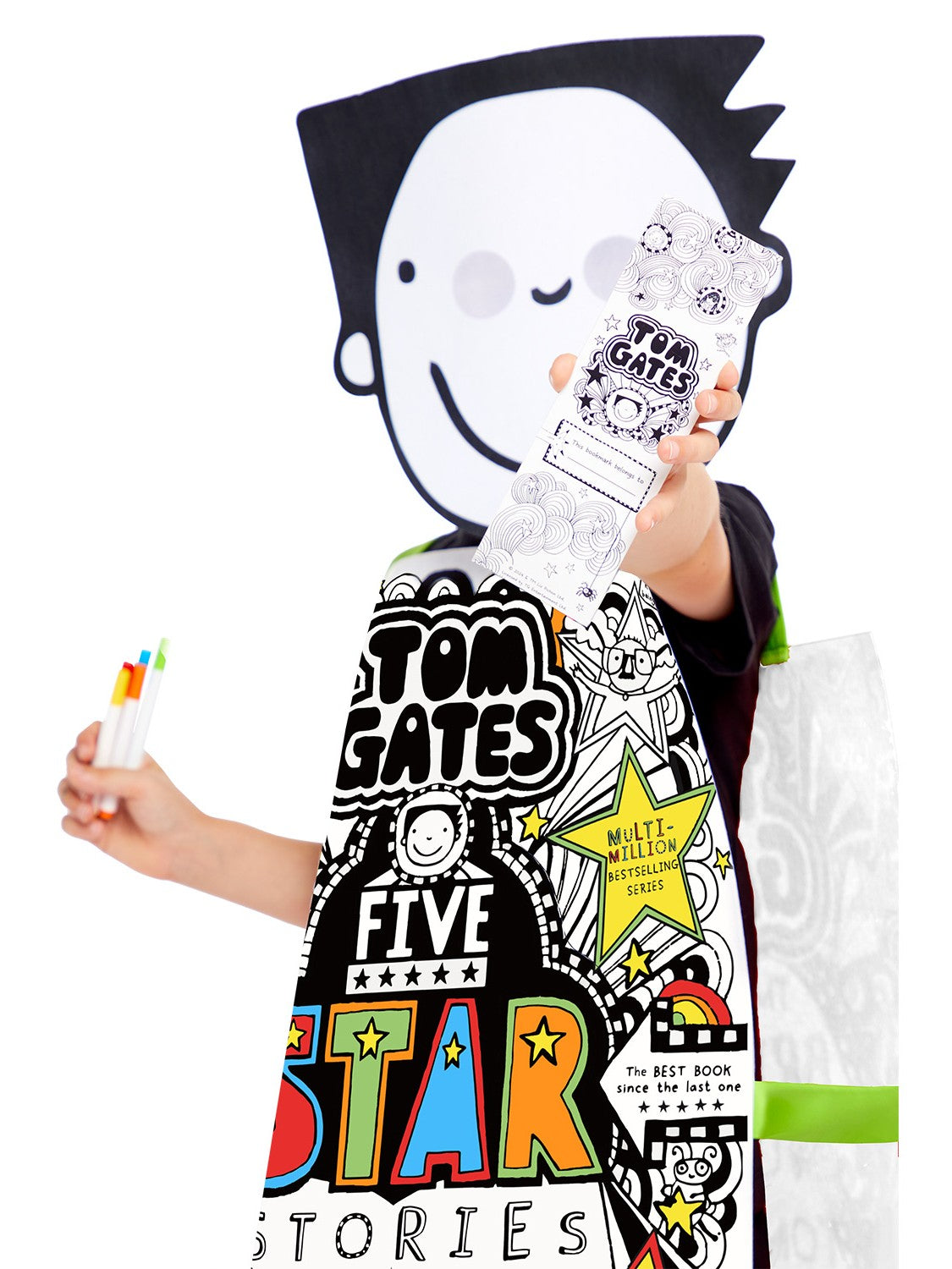Tom Gates Colour In Printed Tabard