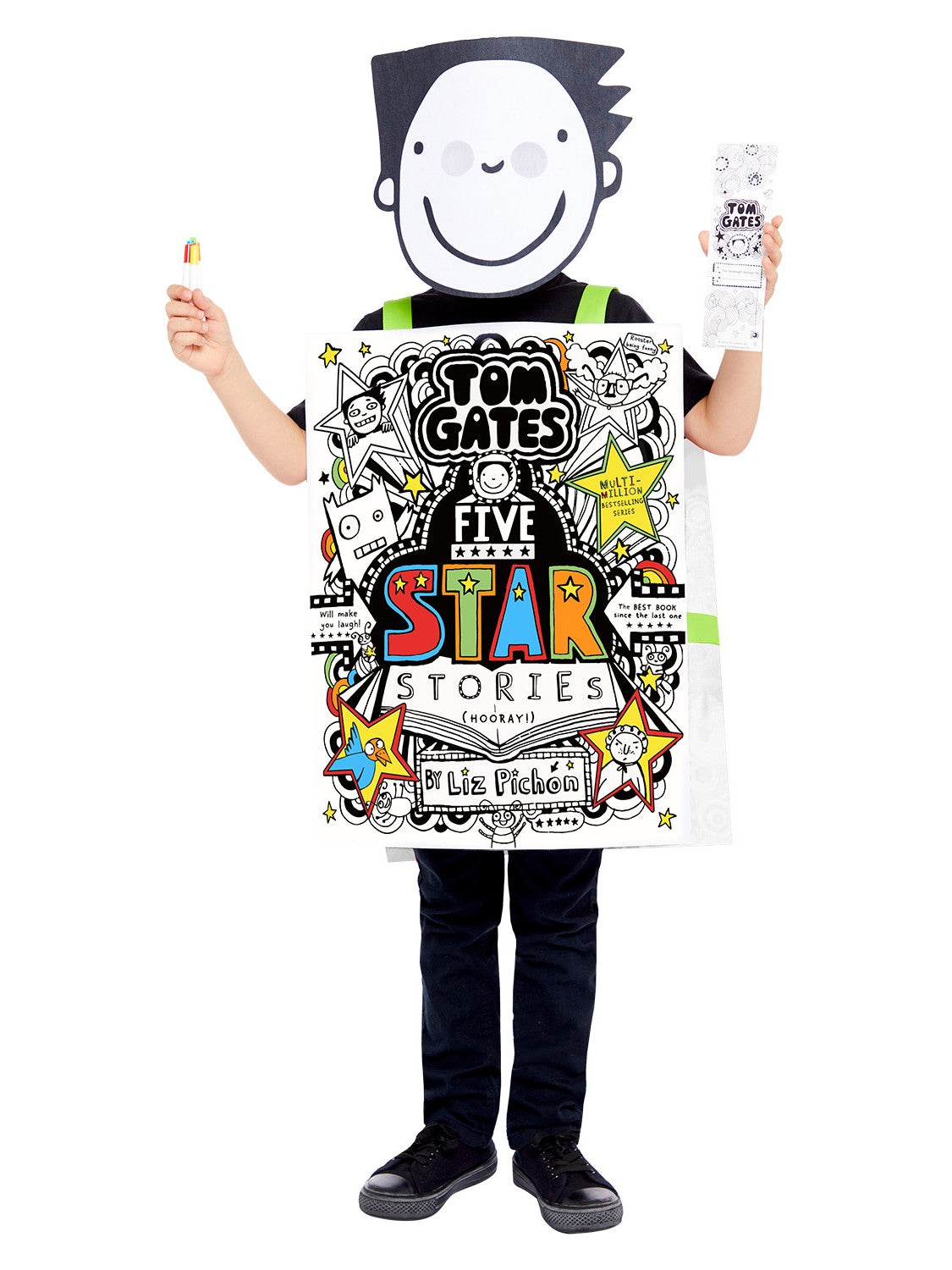 Tom Gates Colour In Printed Tabard