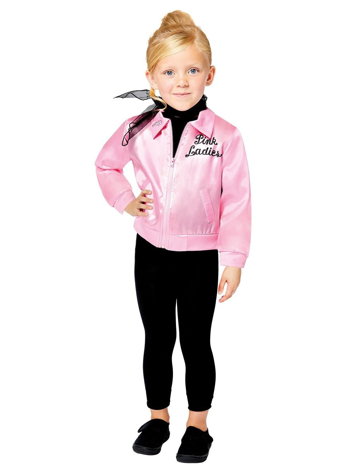 Grease Kids Pink Ladies Jacket with Accessories