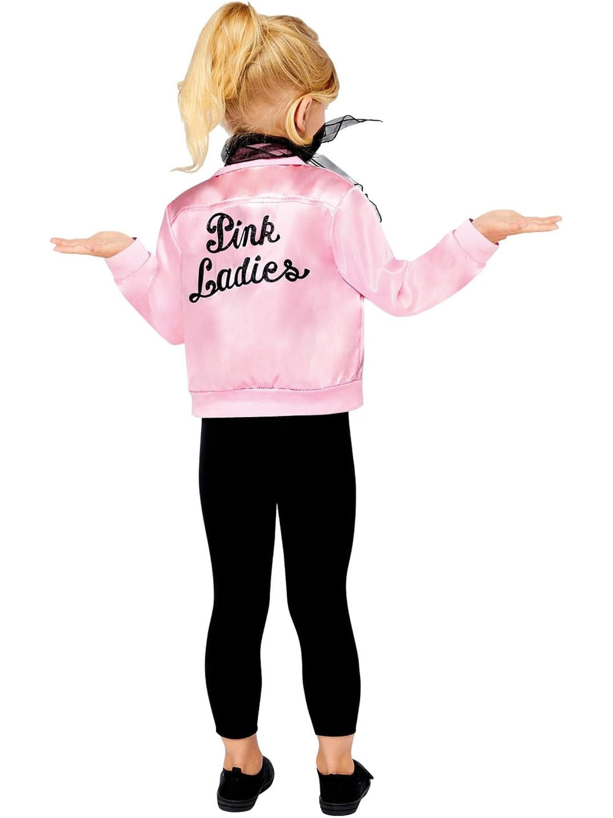 Grease Kids Pink Ladies Jacket with Accessories