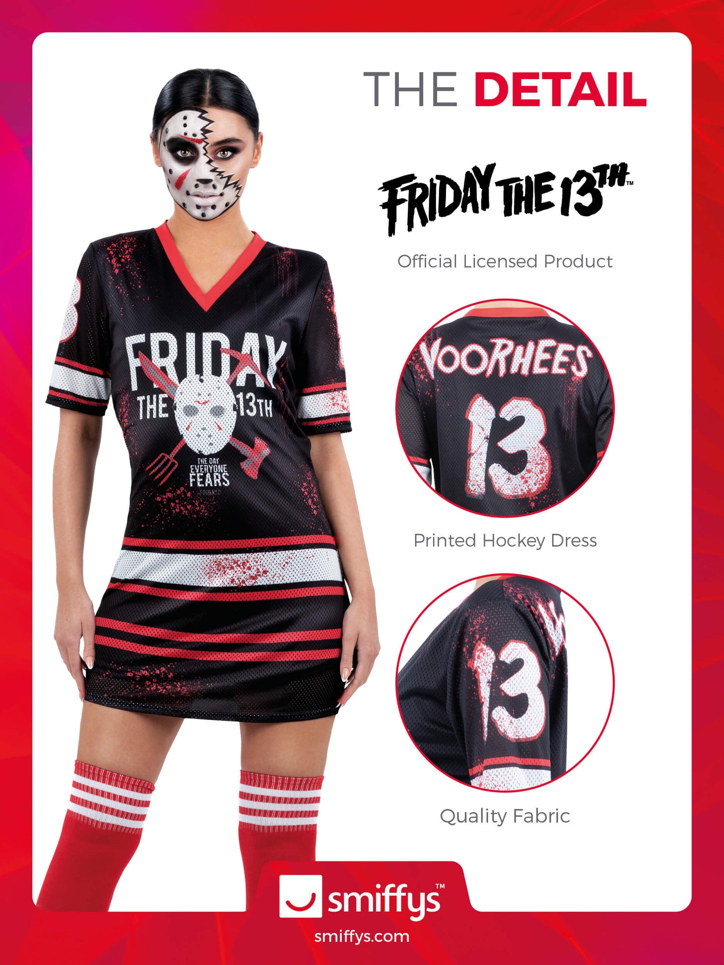 Friday the 13th, Ladies Costume