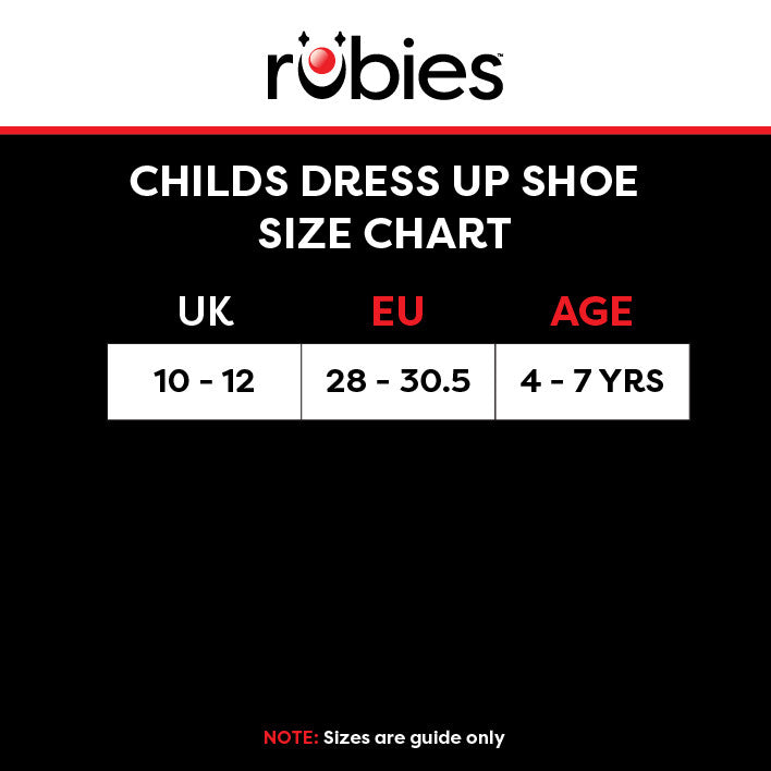 custom_child_jelly_shoes size chart