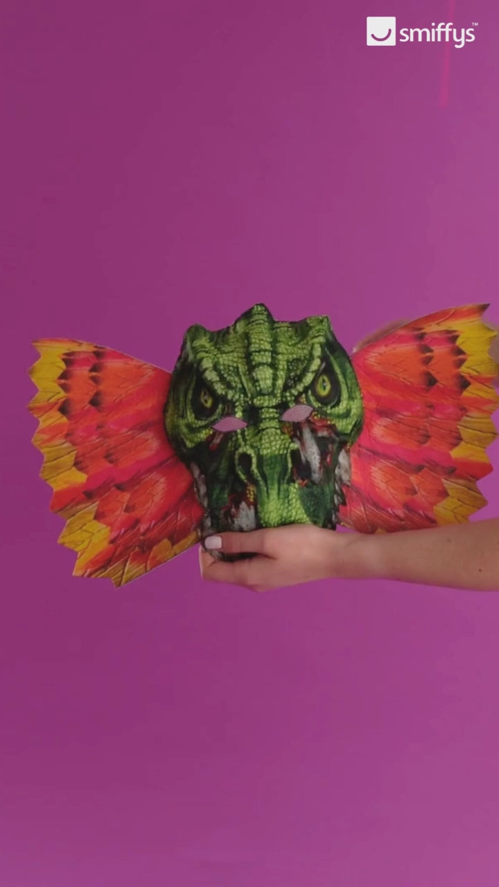 Light Up Zombie Dilophosaurus Dinosaur Costume