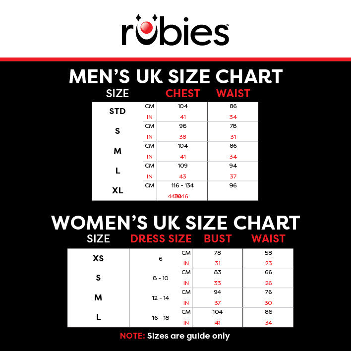 rubies_uk_adult size chart
