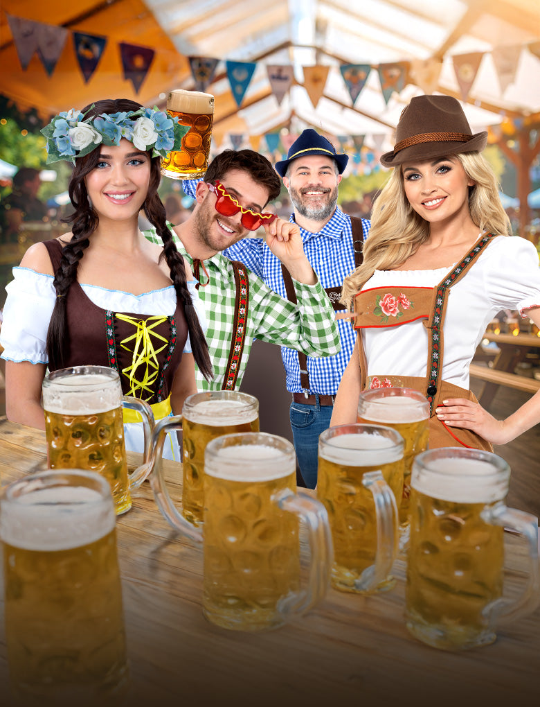 Boccale Oktoberfest Gonfiabile Smiffys - Colore Giallo, Per Feste E Travestimenti - Foto 10