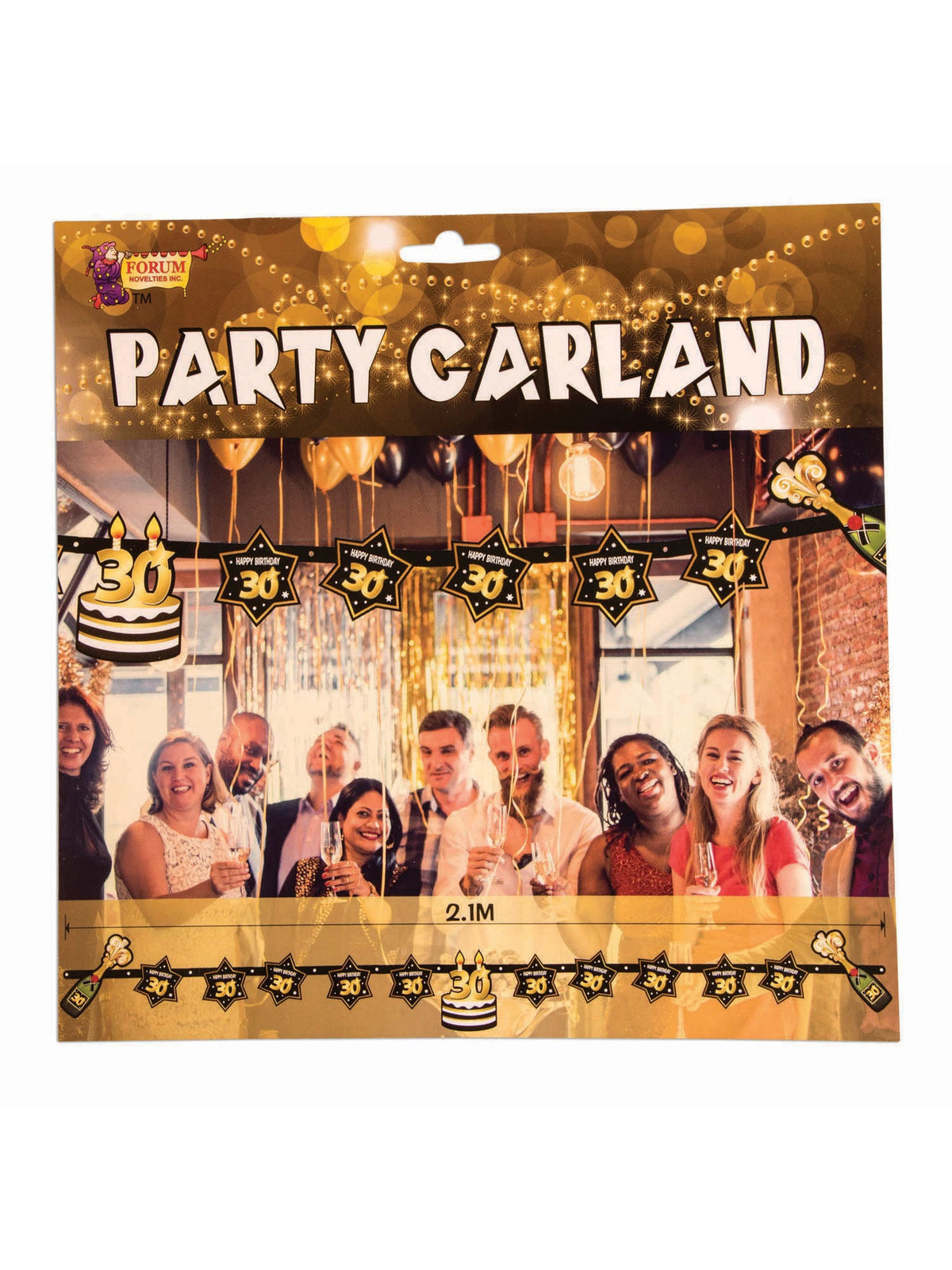 30th Birthday Party Garland