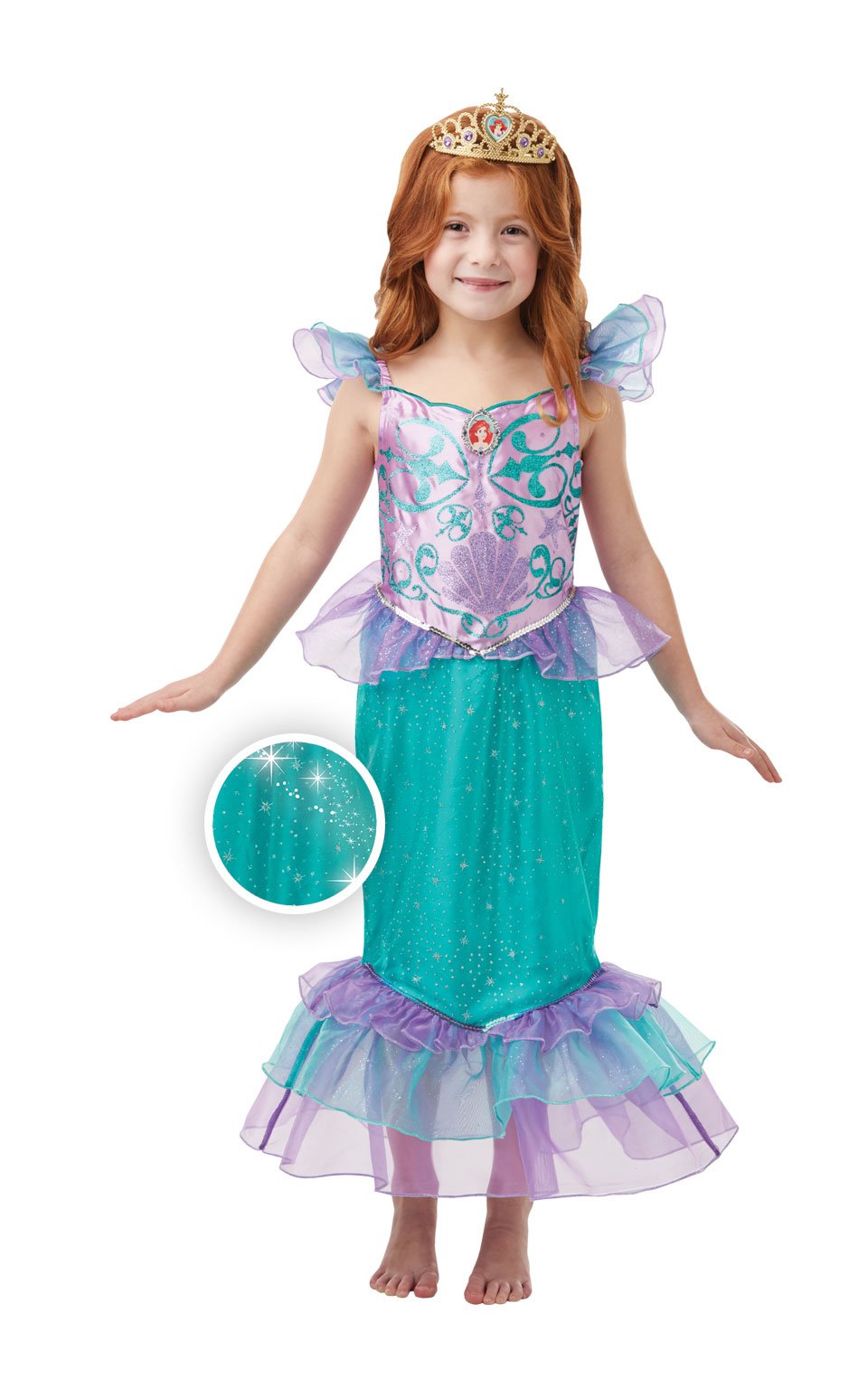 Little Mermaid Ariel Girls Costume