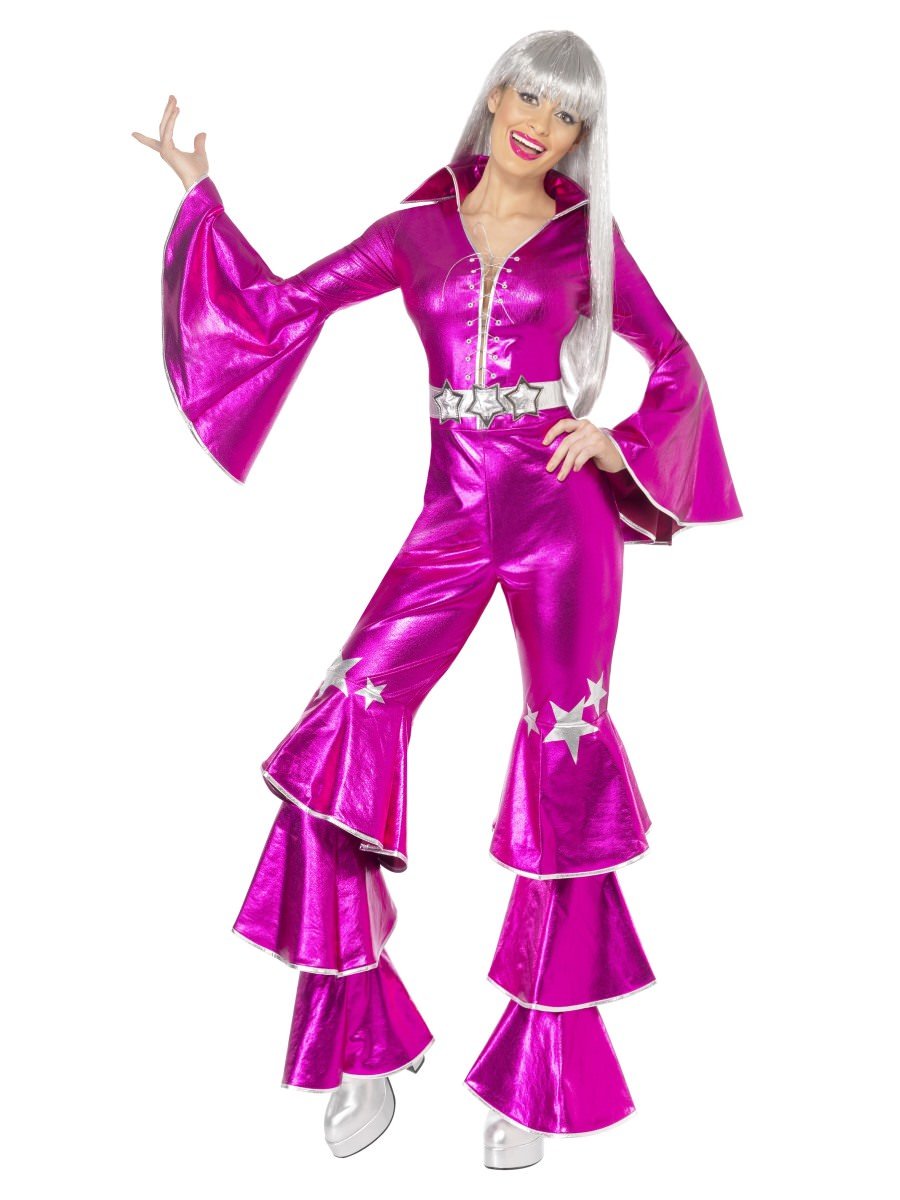 1970s Dancing Dream Costume, Pink 