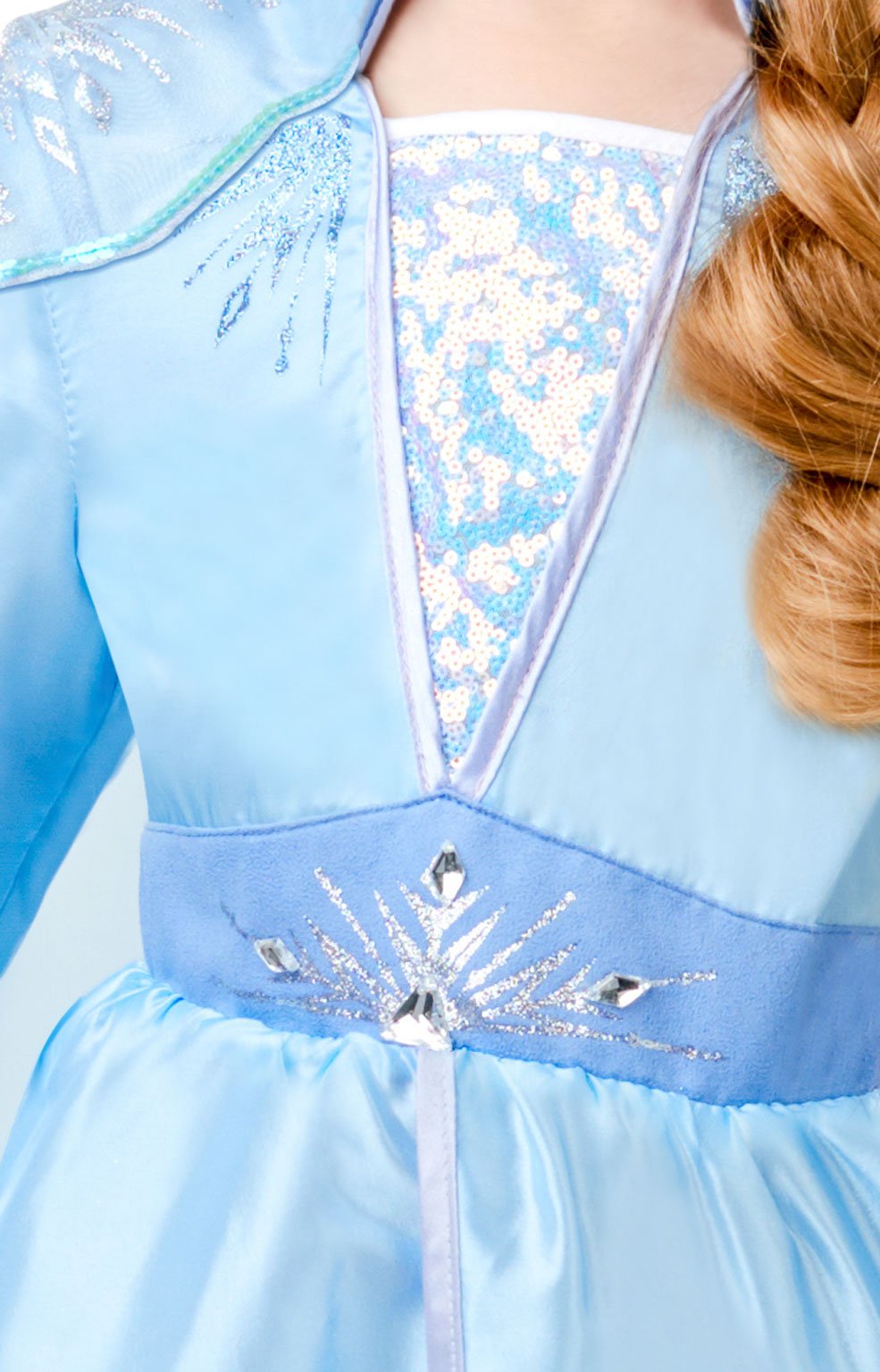 Deluxe Disney Frozen 2 Girls Elsa Costume