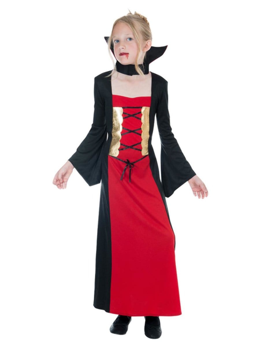 Gothic Vampiress Costume Girls | Smiffys