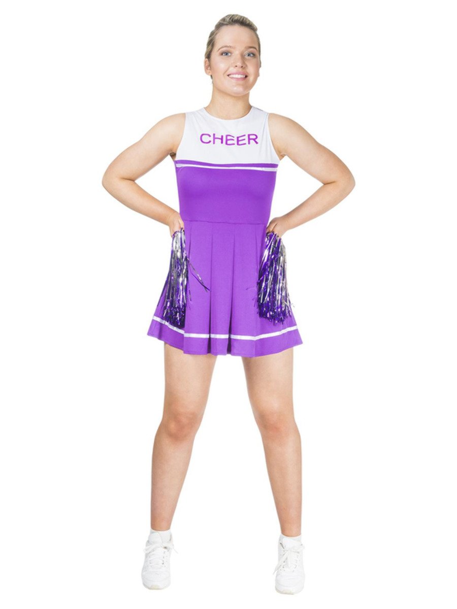 Purple Cheerleader Costume
