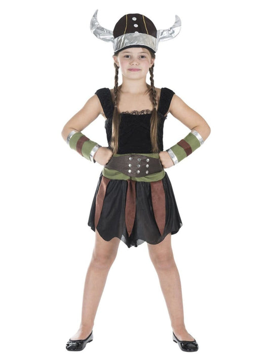 Girls Viking Warrior Costume