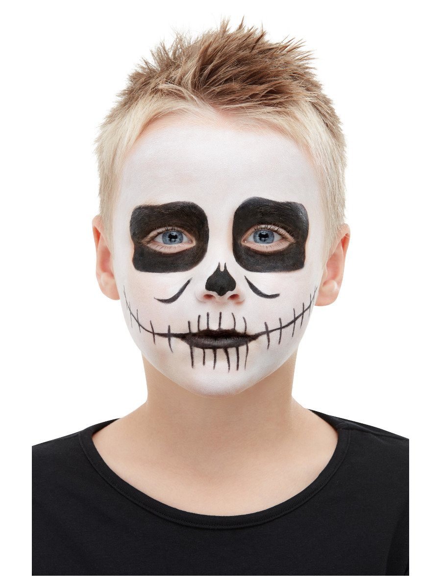 Smiffys Make-Up FX, Kids Skeleton Kit, Aqua