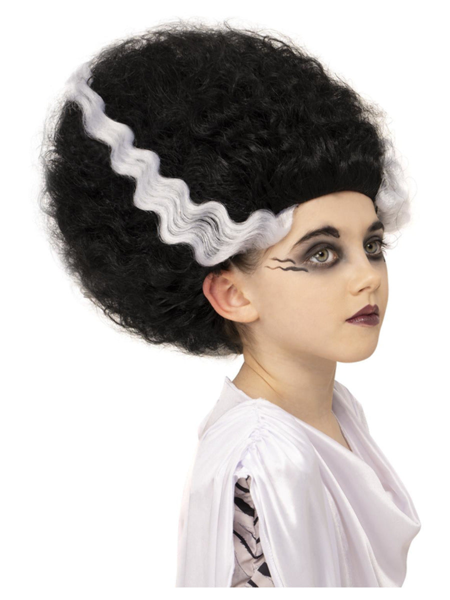 Universal Monsters Bride of Frankenstein Wig, Kids