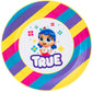 True and The Rainbow Kingdom Tableware Party Plates