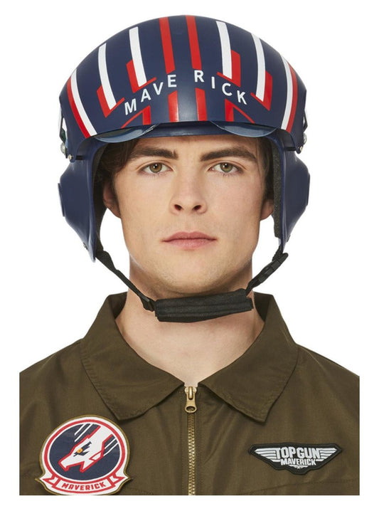 Top Gun Maverick Helmet, Blue and Red