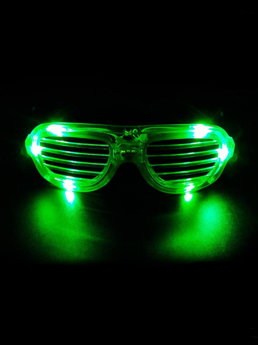 LED Light Up Shutter Glasses, Assorted