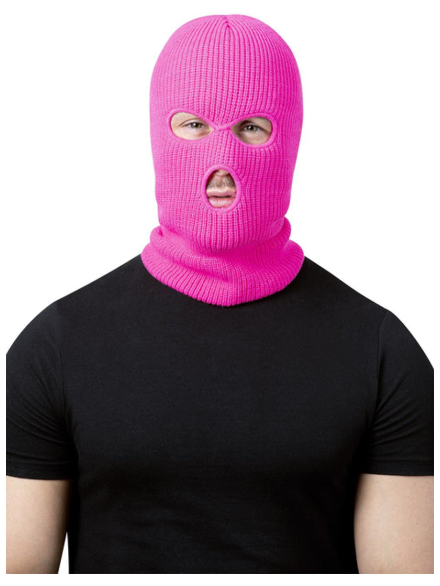 Balaclava Ski Mask, Neon Pink