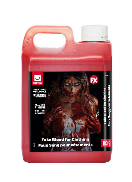 Smiffys FX, Clothing Fake Blood 2ltr