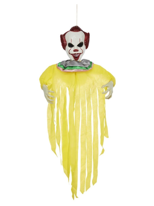 Hanging Creepy Clown Prop, Approx. 130cm/51”