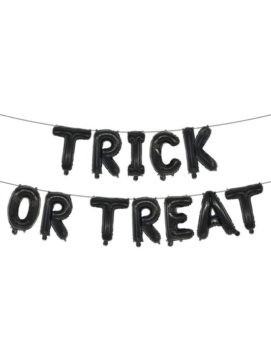 Trick or Treat Foil Balloon Letter Garland