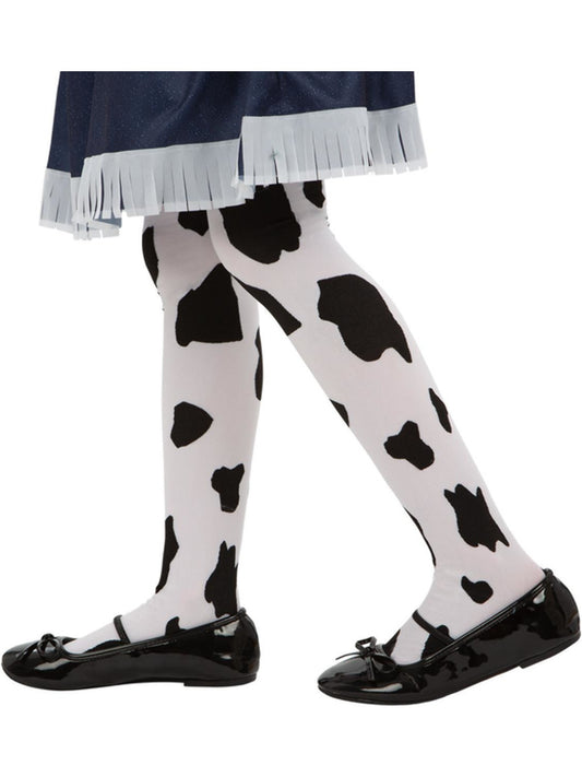 Cowgirl Cow Print Tights