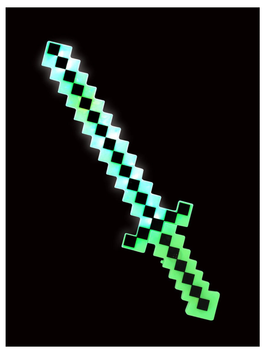 24" LED Light Up Pixel Sword