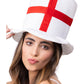 Deluxe England Flag Top Hat