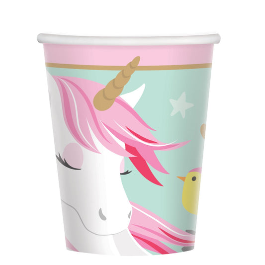 Unicorn Paper Cups - 250ml