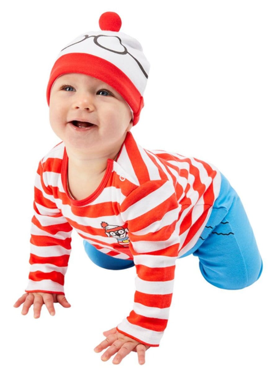 Where's Wally? Baby Costume Alt1