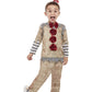 Toddler Vintage Clown Costume Alt1