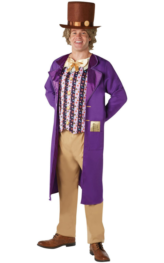 Mens Willy Wonka Costume